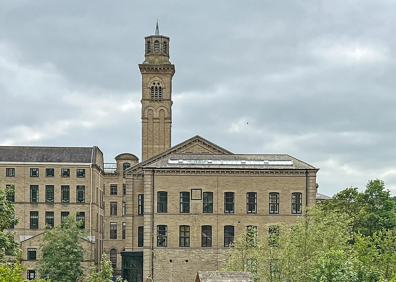 New Mill in Saltaire, headquarters of Bradford District Care NHS Foundation Trust.